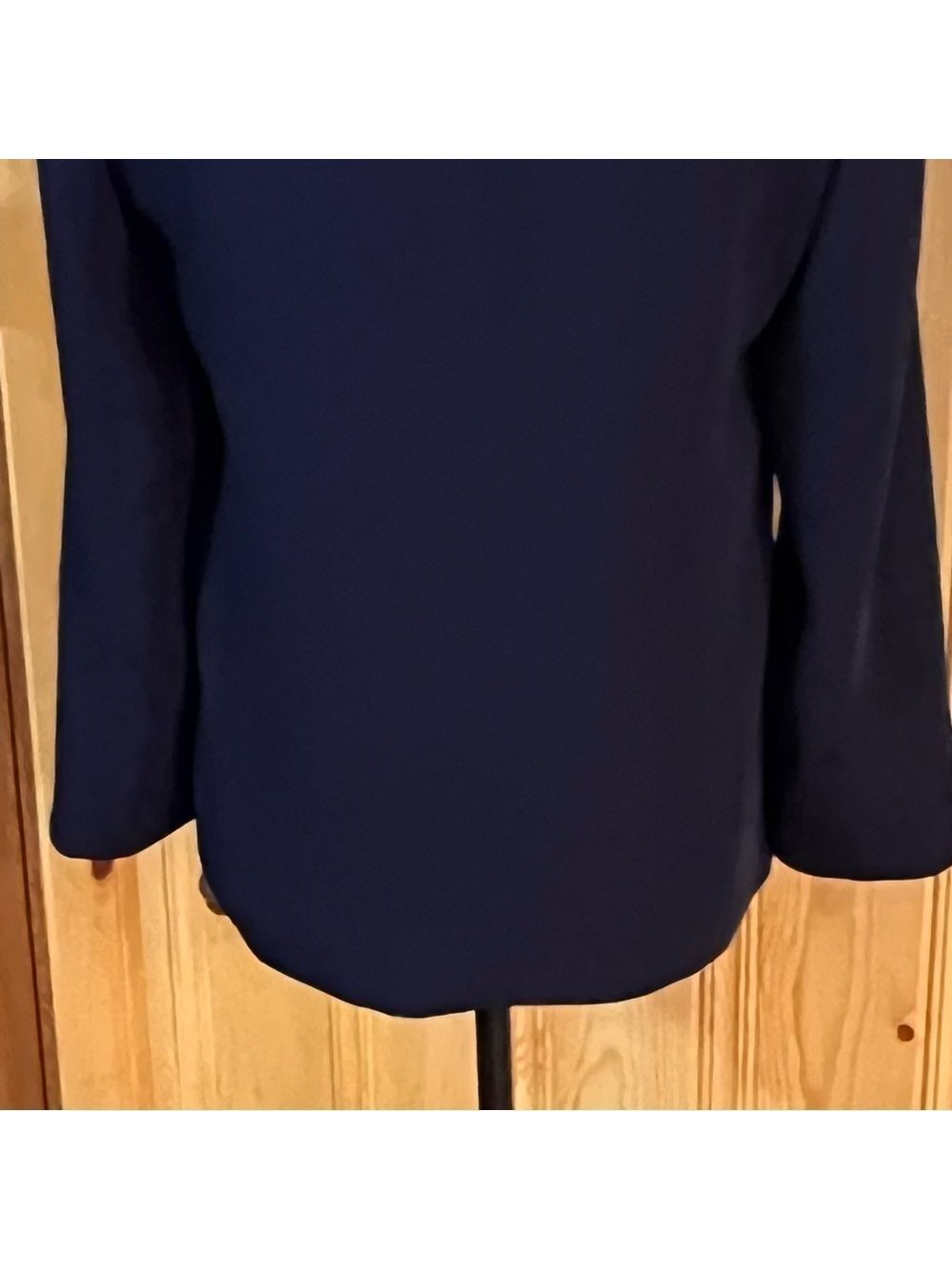 Nwt Fold Le Marais Navy Wrap Jacket Sz-10 — image 6 of 8